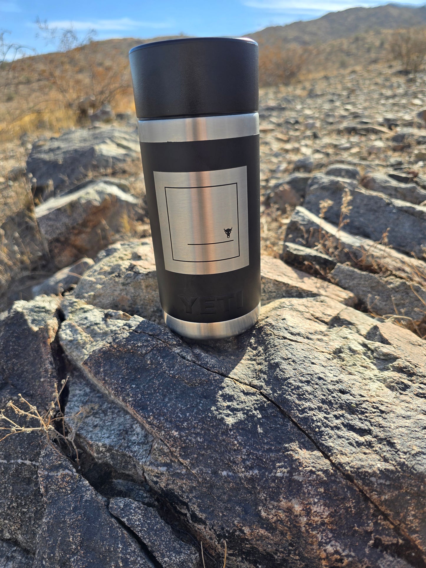 Black Yeti 12oz Hotshot Coffee Mug
